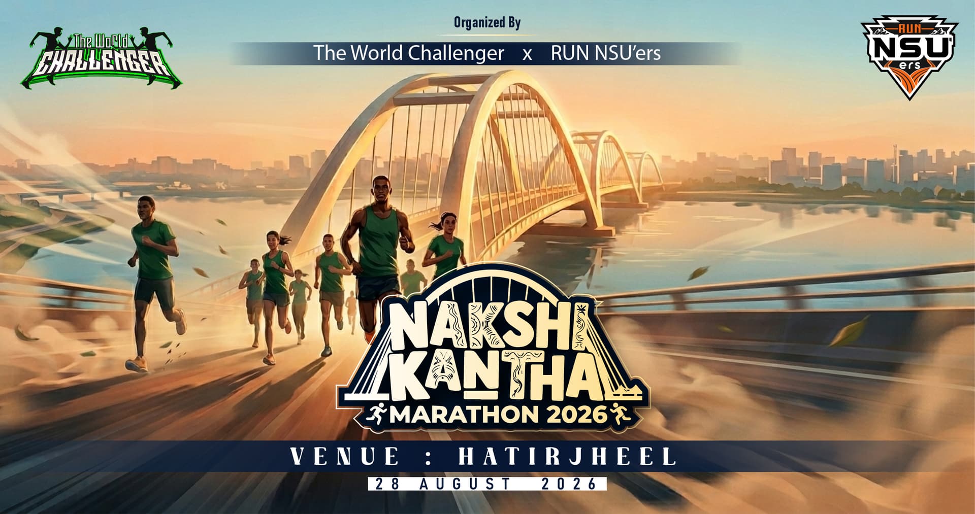 Nakshikantha Marathon 2026 at Hatirjheel