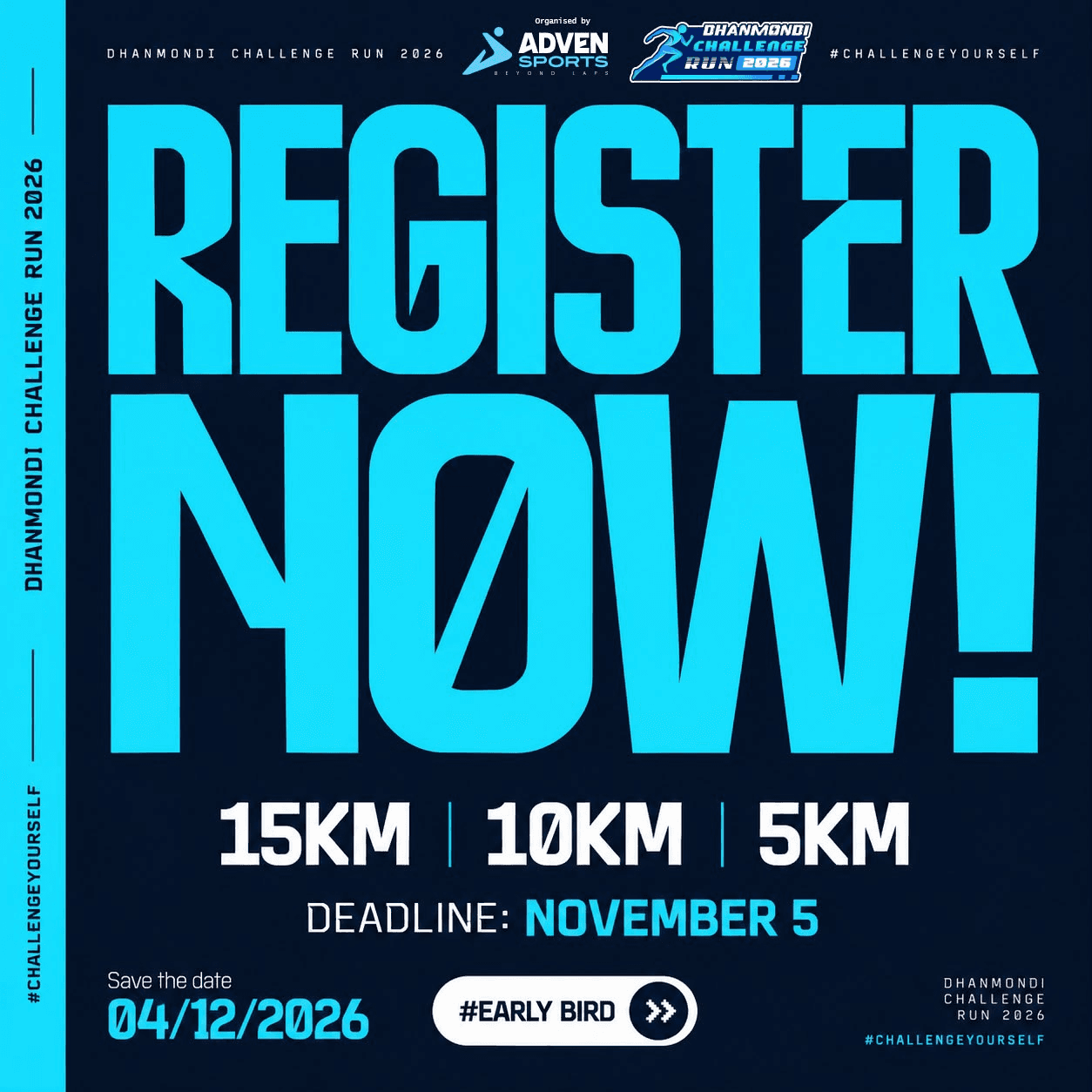 Register now for Dhanmondi Challenge Run 2026